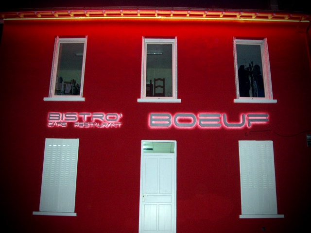 Enseigne LED Bistrot Boeuf